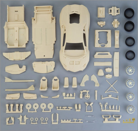 ★限定40%OFF★ホビーデザイン HD03-0572 1/24 LB-Works アヴェンタドール 2.0 (Combat Style) フルディティールキット(レジン+エッチングパーツ+デカール+メタルホイール+メタルパーツ+メタルロゴ)