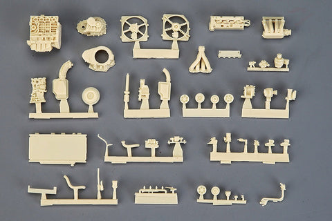 ホビーデザイン HD03-0586 1/24 ホンダ K20a エンジン ディティールセット (レジン+エッチングパーツ+デカール+メタルロゴ+メタルパーツ)