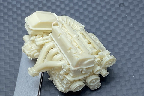 ホビーデザイン HD03-0586 1/24 ホンダ K20a エンジン ディティールセット (レジン+エッチングパーツ+デカール+メタルロゴ+メタルパーツ)