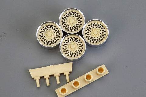 ホビーデザイン HD03-0587 1/24 16インチ SSR フォーミュラ メッシュ ホイール (レジン+メタルホイール)