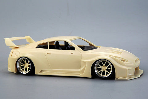 ホビーデザイン HD03-0589 1/24 LB-Silhouette Works GT 35GT-RR (スカイライン) トランスキット (レジン+エッチングパーツ+デカール+メタルホイール+メタルパーツ+メタルロゴ)