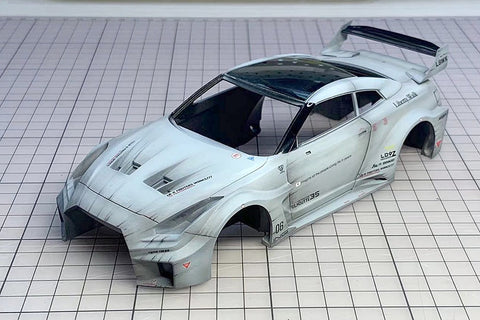 ★限定40%OFF★ホビーデザイン HD03-0590 1/24 LB-Silhouette Works GT 35GT-RR (Combat Style) トランスキット (レジン+エッチングパーツ+デカール+メタルホイール+メタルパーツ+メタルロゴ)