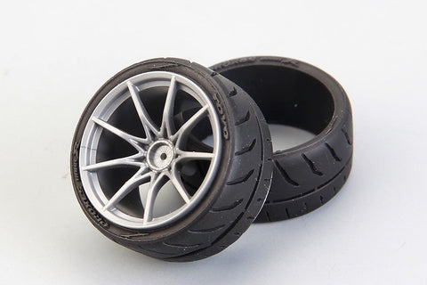 ホビーデザイン HD03-0596 1/24 19インチ トーヨー R888R (245/35 R19) タイヤ