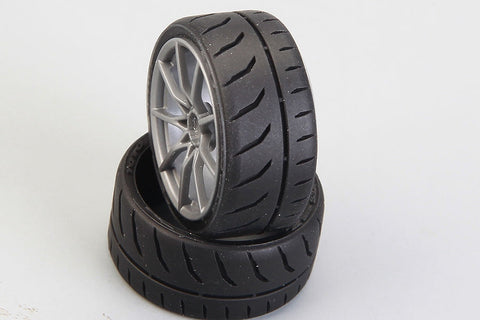 ホビーデザイン HD03-0597 1/24 19インチ トーヨー R888R (265/35 R19) タイヤ