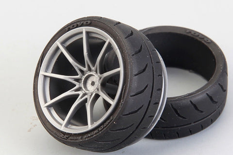 ホビーデザイン HD03-0598 1/24 20インチ トーヨー R888R (245/30 R20) タイヤ