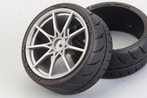 ホビーデザイン HD03-0599 1/24 20インチ トーヨー R888R (275/30 R20) タイヤ