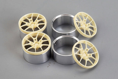 ホビーデザイン HD03-0603 1/24 18インチ レイズ G025 ホイール (レジン+メタルホイール )