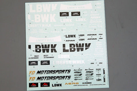 ★限定40%OFF★ホビーデザイン HD03-0604 1/24 LB-Works スープラ (A90)(Ver.A) トランスキット (レジン+エッチングパーツ+デカール+メタルパーツ+メタルロゴ)