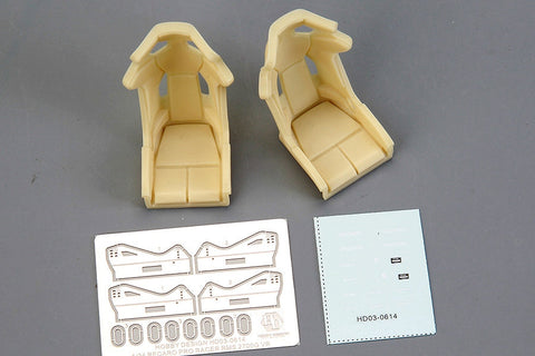 ホビーデザイン HD03-0614 1/24 レカロ Pro Racer RMS 2700G VR シート(レジン+デカール+エッチングパーツ)