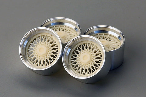 ホビーデザイン HD03-0615 1/24 16インチ Hre_501 ホイール (タミヤ用) 240Z(レジン+メタルホイール)