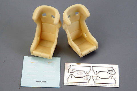 ホビーデザイン HD03-0630 1/24 レカロ Pro Racer SPG シート(レジン+デカール+エッチングパーツ)