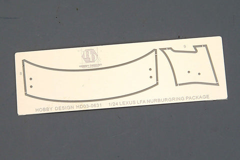 ホビーデザイン HD03-0631 1/24 レクサス LFA ニュルブルクリンクパッケージ (タミヤ24319用)(レジン+デカール+エッチングパーツ)