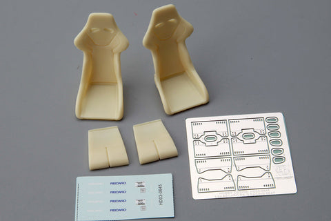 ホビーデザイン HD03-0645 1/24 レカロ RS-G シート (レジン+デカール+エッチングパーツ)