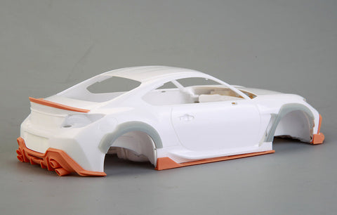 ホビーデザイン HD03-0668 1/24 TOM'S トヨタ GR86 ディテールアップパーツ(タミヤ 24361用)(エッチング+レジン)