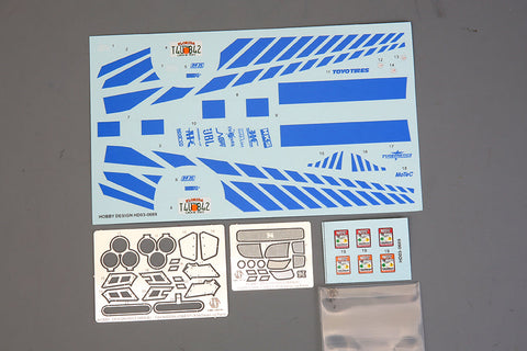 ホビーデザイン HD03-0669 1/24 Cウエスト 日産 スカイライン GT-R R34 ディティールアップパーツ(タミヤ24210用)(レジン+エッチング+メタル)