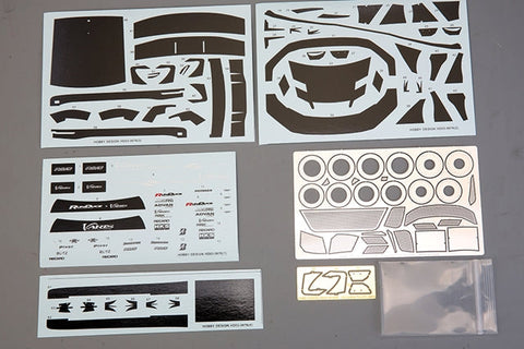 ホビーデザイン HD03-0676 1/24 ヴァリス GR86 ワイドボディ ディテールアップパーツ タミヤ(24361)用(レジン+PE+メタルパーツ+デカール)