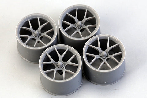 ホビーデザイン HD03-0679 1/24 18インチ BBS ポルシェ 911 GT3 RSR ホイール用(3Dプリント)(レジン+デカール)