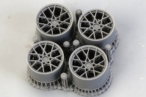 ホビーデザイン HD03-0682 1/24 ポルシェ 911 GT3 RS ホイールセット (2)