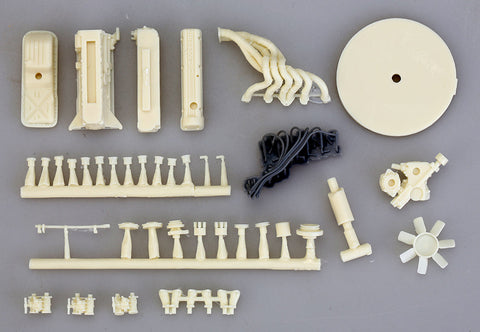 ホビーデザイン HD03-0684 1/24 日産 240Z L26 エンジンパーツ(エッチング+メタルパーツ+レジン)