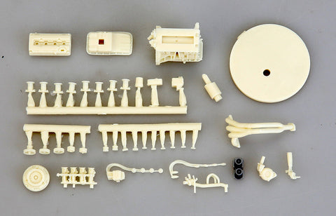 ホビーデザイン HD03-0685 1/24 B16 エンジンパーツ(エッチング+メタルパーツ+レジン)