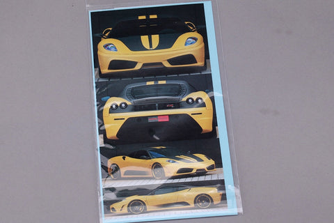 ホビーデザイン HD04-0042 1/24 ノヴィテック ロッソ フェラーリ F430 Scuderia 747 Edition デカール