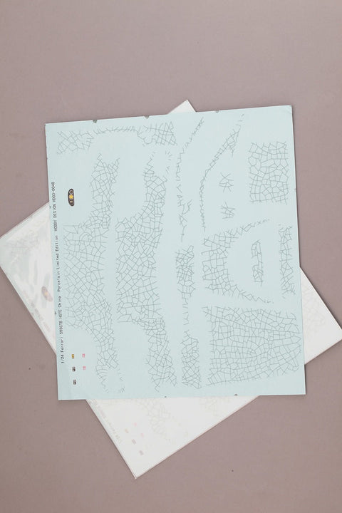 ホビーデザイン HD04-0048 1/24 フェラーリ 599 GTB HGTE China Porcelain Limited Edition デカール