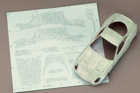 ホビーデザイン HD04-0048 1/24 フェラーリ 599 GTB HGTE China Porcelain Limited Edition デカール