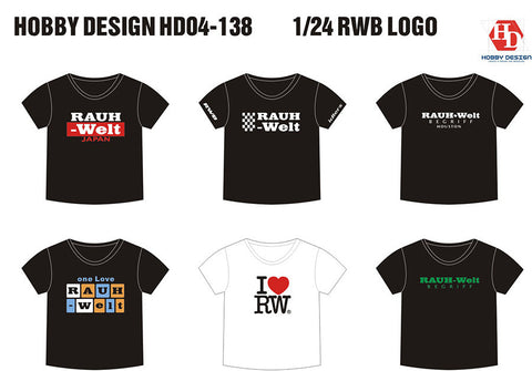 ホビーデザイン HD04-0138 1/24 RWB ロゴ デカール