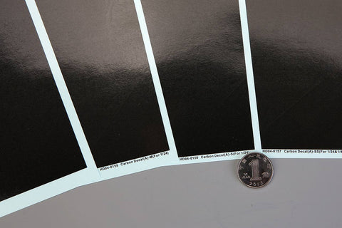 ホビーデザイン HD04-0158 カーボン デカール (A) -S (1/24用)