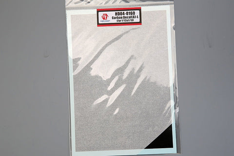 ホビーデザイン HD04-0160 カーボン デカール (A) -L (1/12&1/18用)