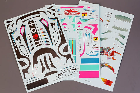 ホビーデザイン HD04-0161 1/24 AGM-GT3 初音レーシング 2016 デカール