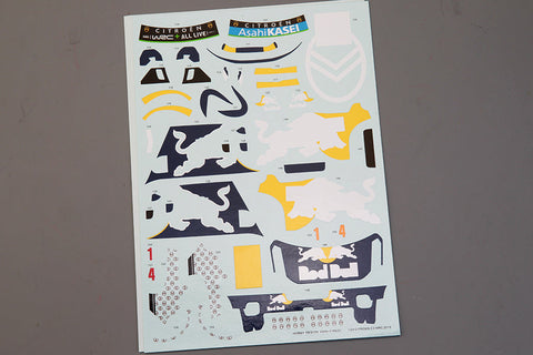 ホビーデザイン HD04-0185 1/24 シトロエン C3 WRC 2019 デカール