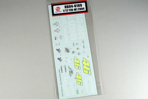 ホビーデザイン HD04-0189 1/12 YZR-M1 2004