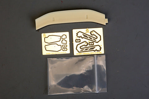 ホビーデザイン HD04-0191 1/24 アウディ R8 LMS GT3 チーム WRT シルバーカップ 24h 2022 ウィナー ディティールアップパーツ(モンモデルCS-006用)(デカール+エッチング+レジン+メタル))