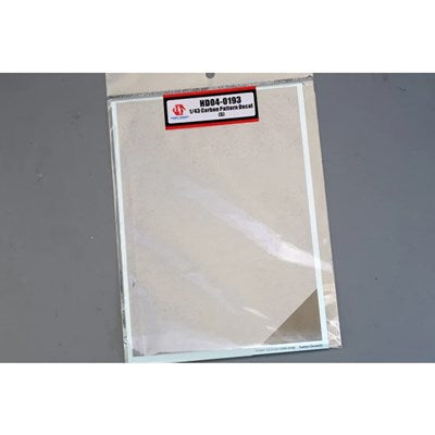 ホビーデザイン HD04-0193 1/24 カーボン柄デカール(S)