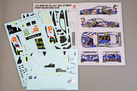 ホビーデザイン HD04-0199 1/24 BMW M4 GT3 46# 2024 ル・マン