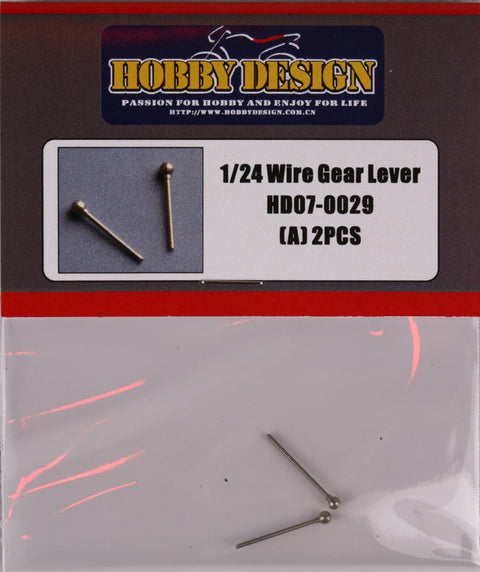 ホビーデザイン HD07-0029 1/24 ワイヤーギアレバー(A)オールドフェラーリ用
