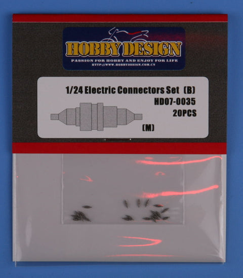 ホビーデザイン HD07-0035 1/24 電気コネクタセット (B)