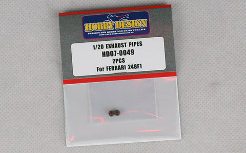 ホビーデザイン HD07-0049 1/20 フェラーリ 248F1用エキゾーストパイプ