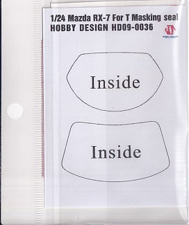 ホビーデザイン HD09-0036 1/24 マツダ RX-7(タミヤ用 FD) マスキングシール
