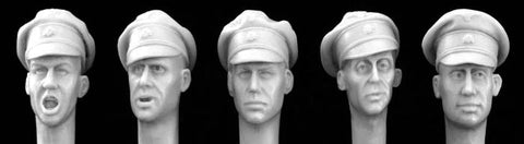 ホーネット HGH08 1/35 WWIIドイツSS将校 クラッシュキャップ