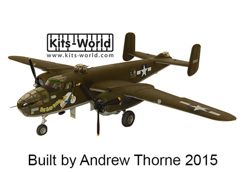 キッツワールド KW132060 1/32 アメリカ陸軍航空軍 B-25J ミッチェル `Big Bad Bonnie`, アメリカ陸軍航空軍 B-25J ミッチェル `Brenda`s Boys`