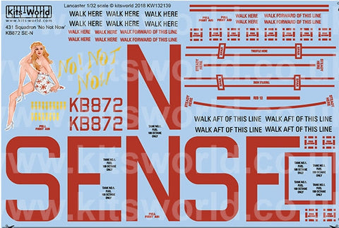 キッツワールド KW132139 1/32 WWII イギリス軍 アブロ ランカスター` `No Not Know`