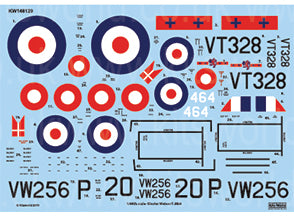 キッツワールド KW148129 1/48 グロスター ミーティア Mk.IV - F4