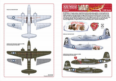 キッツワールド KW148156 1/48 WWII アメリカ軍 A-20 ハボック
