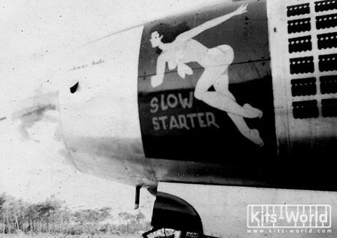 キッツワールド KW172068 1/72 アメリカ陸軍航空軍 B-26 マローダー用 第394爆撃飛行群 第585爆撃飛行隊/第394爆撃飛行群 第584爆撃飛行隊