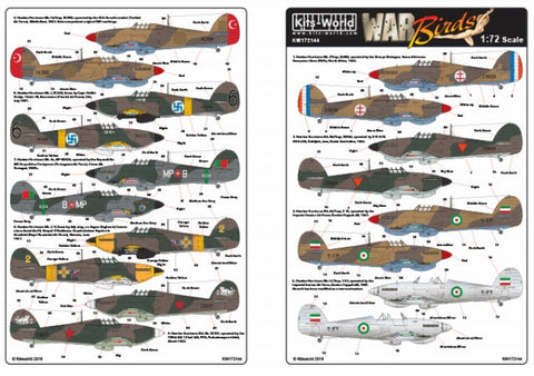 キッツワールド KW172144 1/72 ホーカーハリケーン Mk. I/Trop, Z4434, operated by the Groupe Bretagne, Forces A?・・・
