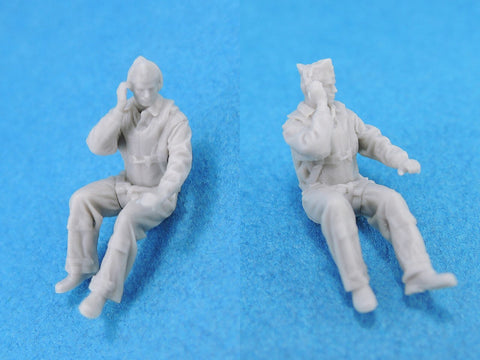 レジェンド LA7207 1/72 WWII アメリカ 爆撃機パイロット & 副操縦士 セット