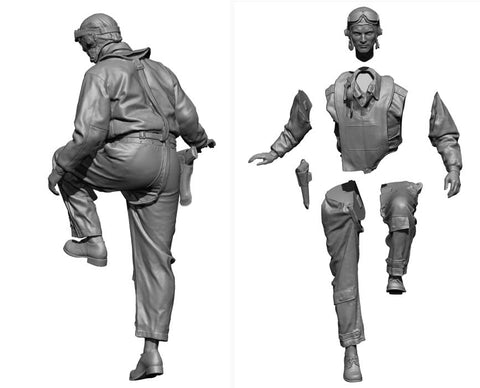 レジェンド LA7218 1/72 アメリカ海軍パイロット(搭乗)