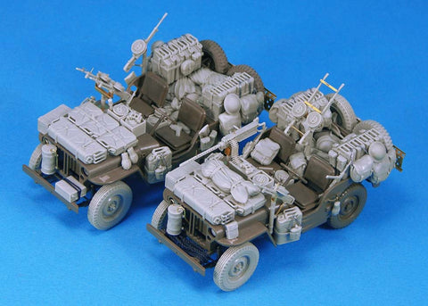 レジェンド LF1233 1/35 SAS ジープ コンバージョンセット(2両分)